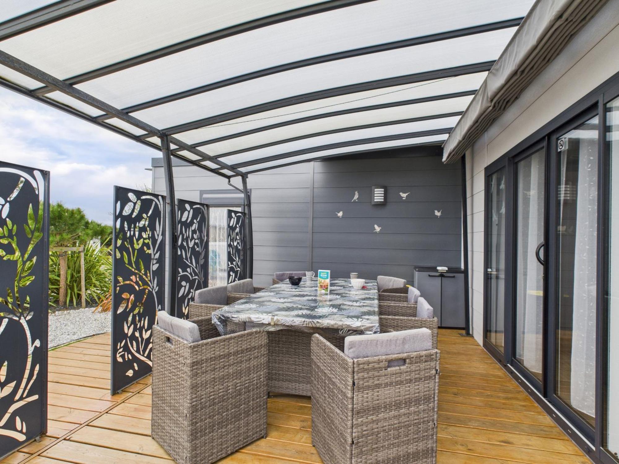 Joli Chalet Pour 6 - Domaine Avec Piscine Bretignolles-sur-Mer Bagian luar foto