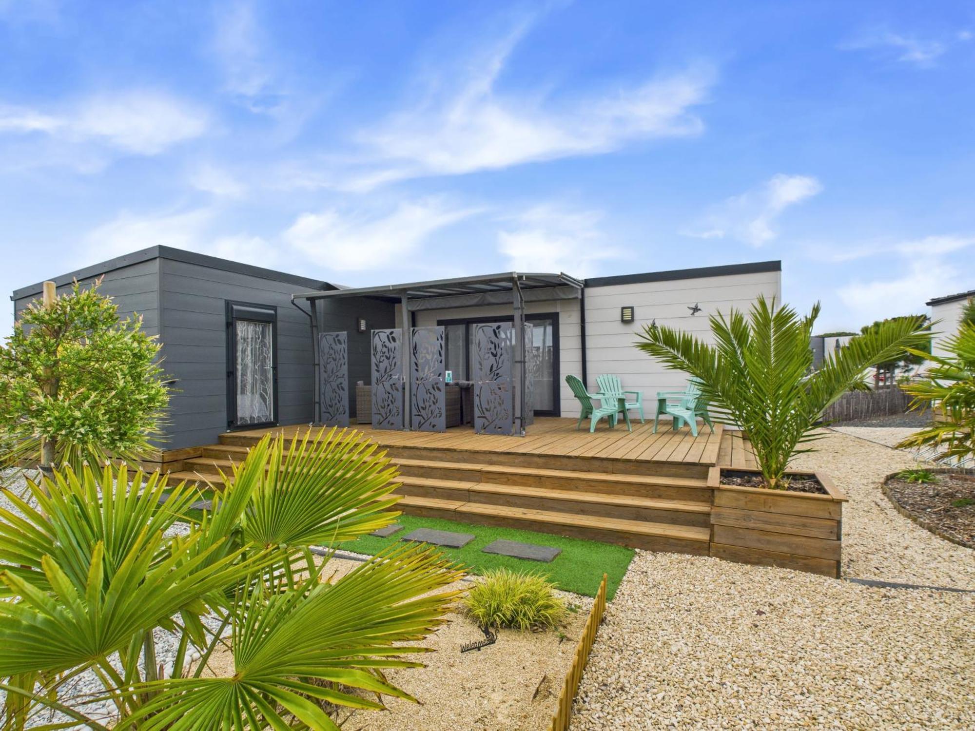 Joli Chalet Pour 6 - Domaine Avec Piscine Bretignolles-sur-Mer Bagian luar foto